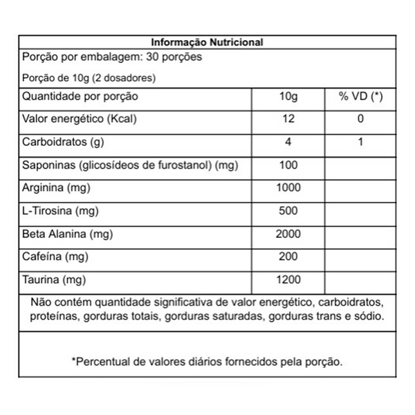 Pré-Treino Duxter HiperNutre | 300g
