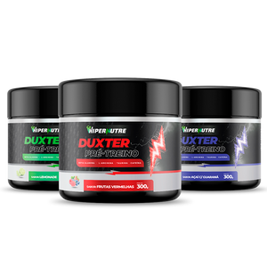 Kit - 3 Unidades - Pré-Treino Duxter HiperNutre | 300g